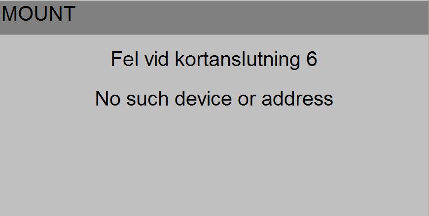 3.1.4 Felmeddelanden: Vid laddning av apt-fil från kort: Filen har redan laddats Visas om en apt-fil med samma namn redan har laddats till datorn.