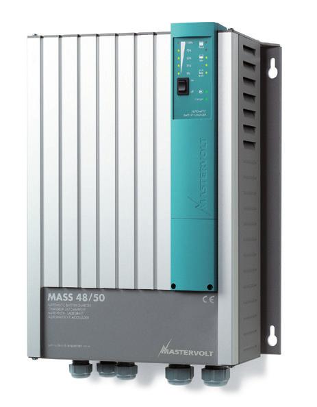 Batteri 100A (36V) Artnr: 43028 Mass 48/25 1 utgång 25A laddström