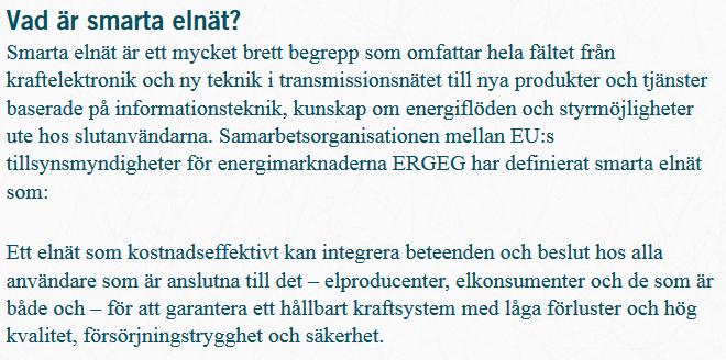 Smart Grid Vad