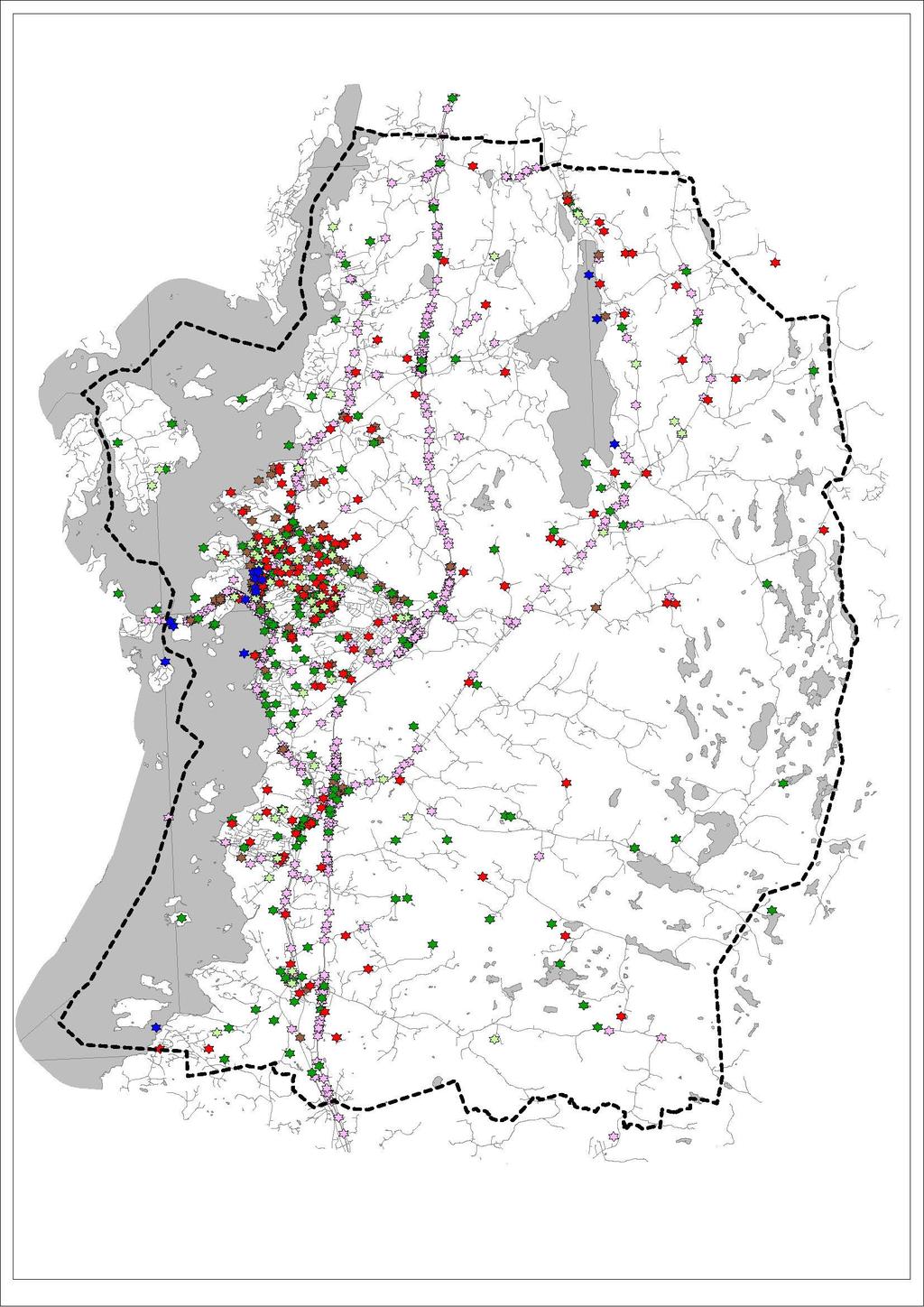 Figur 14 Insatser för räddningstjänsten i Stenungsunds kommun 2007-2014.