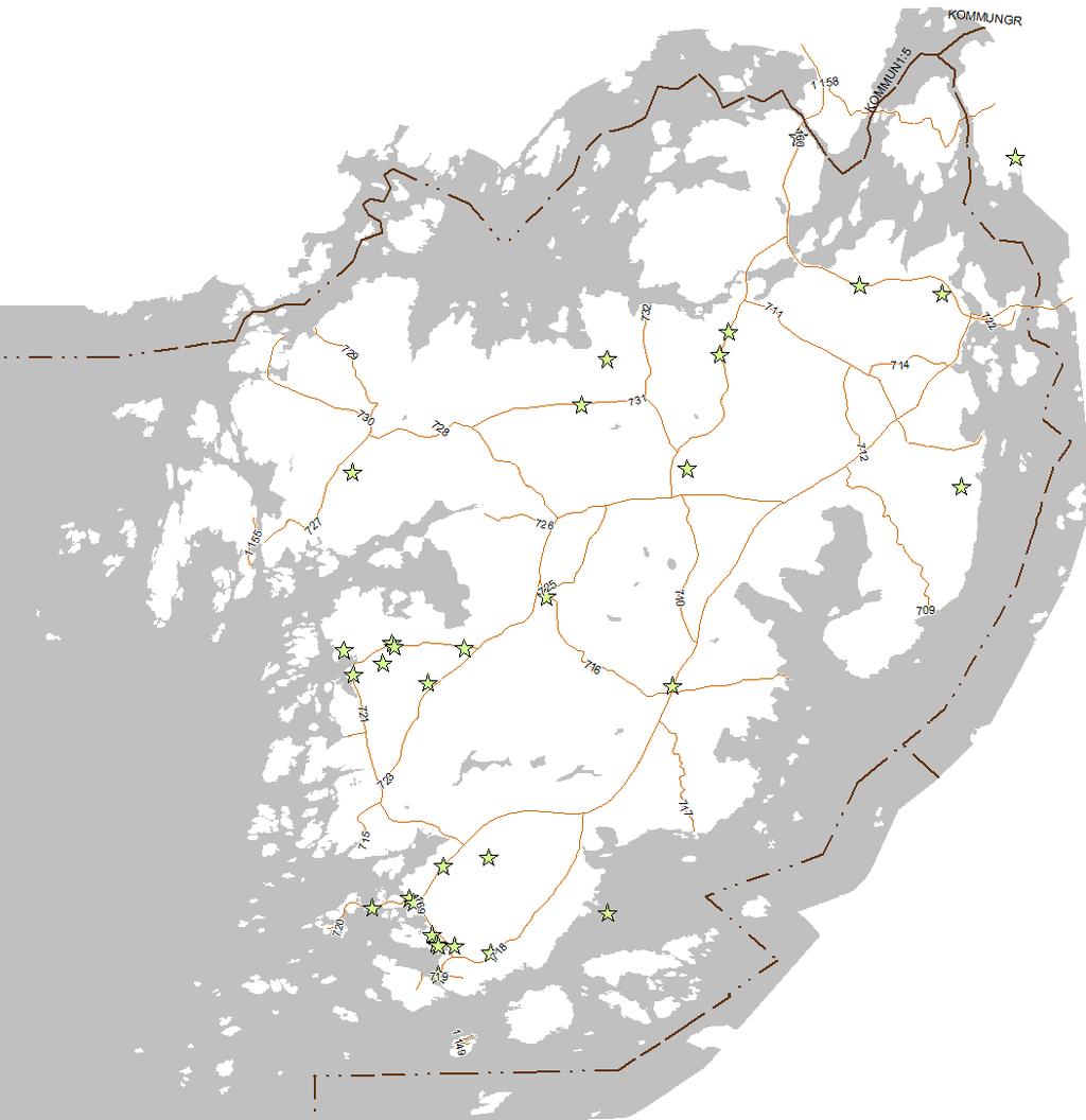 Naturolycka Figur 59 Naturolycka som räddningstjänsten larmades till i Tjörns kommun 2007-2014.