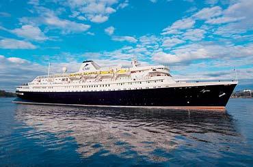 M/S Astoria 2017 Astoria byggdes på Götaverken i Göteborg 1948 och seglade för Svenska Amerikalinien under namnet M/S Stockholm.