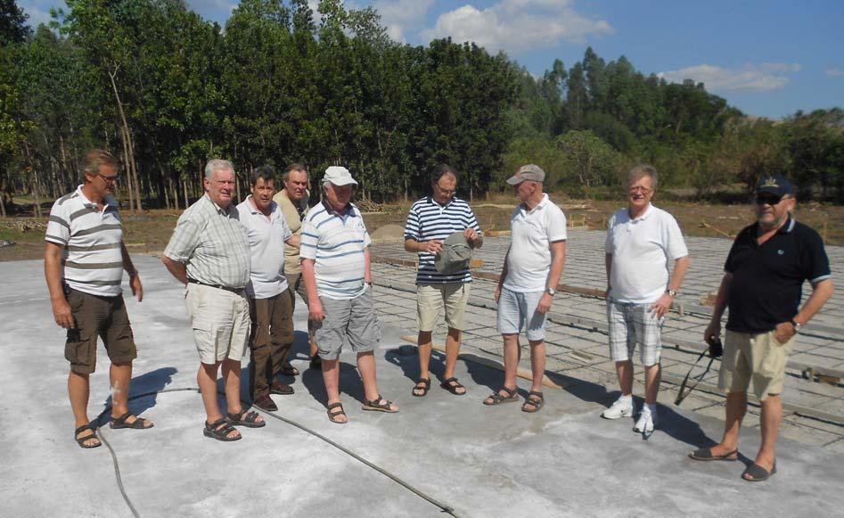 Rapport från planteringarna mars 2012 Tropical Tree Plantation AB I slutet av januari hade vi vår årliga investerarresa