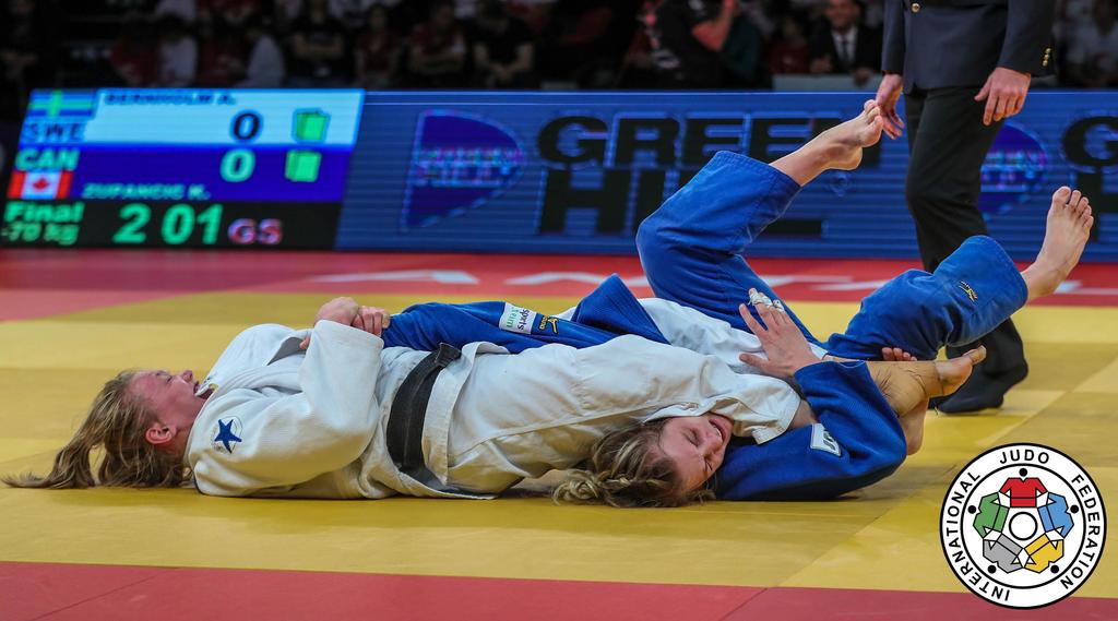 TRÄNINGSLÄGER MED ANNA BERNHOLM Efter tävlingen bjuder Göteborgs Judoförbund och Judo5 Göteborg in till träningsläger - för både tjejer och killar!