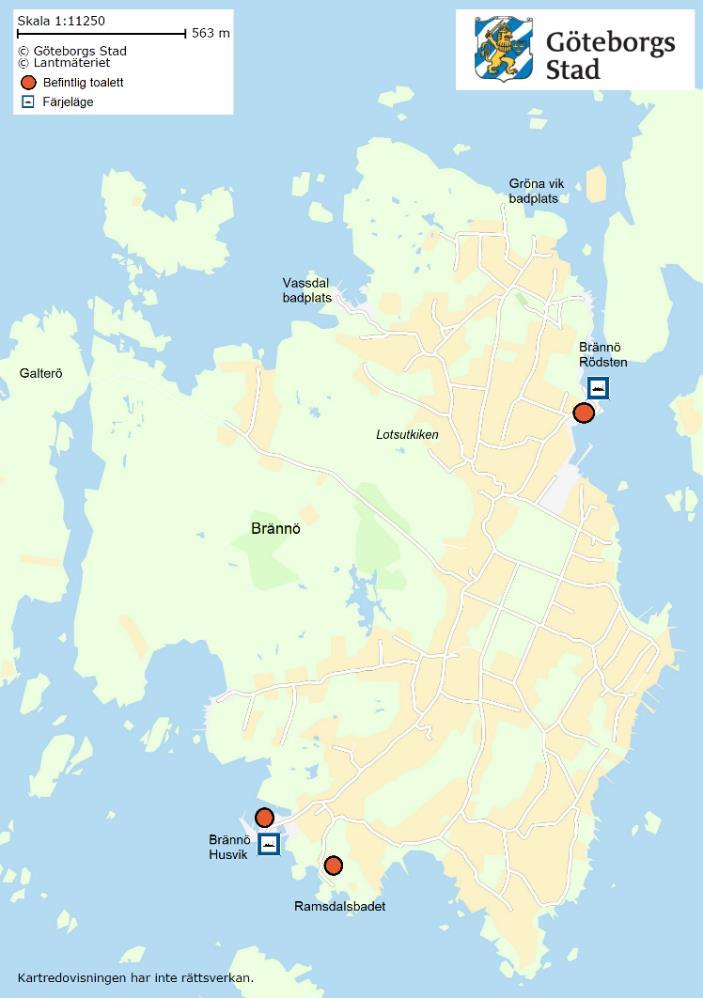 3.2 Brännö 3.2.1 Bakgrund Brännö är en av de större öarna i Södra Skärgården till ytan när den sammanlänkade ön Galterö räknas in. På Brännö finns både skola och mataffär.