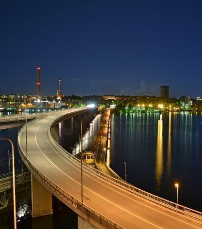 2) Tillståndsbaserat underhåll utföra underhållsåtgärder exempelvis räckes- och kantbalksutbyte, tätskikts-, beläggningsutbyten eller betongreparationer.