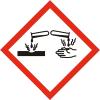 - oral Kategori 4. (H302) Frätande/irriterande på huden Kategori 1. Underkategori C (H314) Allvarlig ögonskada/ögonirritation Kategori 1. (H318) Akut toxicitet i vattenmiljön Kategori 1.
