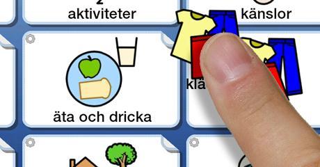 7.3 Länka till första tavlan Du kan välja att cellen ska länka till den första tavlan i upplägget genom att trycka på knappen Länka till första tavlan.