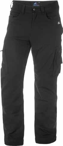 NW 2200 servicebyxa stretch 349 SEK y 260 gram bomull/polyester/stretch y Stretchmaterial på övre