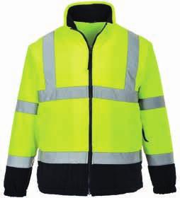 polyester, 6% spandex Färg: Gul, Orange Certifiering: Godkänd enligt EN 20471 Klass 3 495