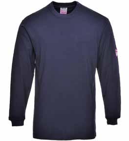 gram Färg: Marin Certifiering: IEC 61482-2 EN 61482-1-2 Klass 1 750 SEK CF V264 SKJORTA Flamskydd y Flamskyddad skjorta y 2 bröstfickor med lock och kardborre y Rekommenderas i ATEX miljöer y