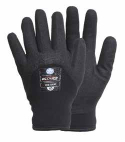 hf 5618 vinterhandske ICE GRIP y Smidig vinterhandske y Fodrad y 3/4 doppad i skummad vinyl y 12 par/förpackning, 60 par/låda Storlek: 8-12 Material: Syntetmaterial 55 SEK/Par TOUCH SCREEN