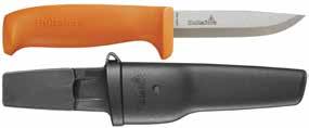 FA 25 KartongkNIV 8 SEK/ST y Kartongkniv i stål y Lätt och behändig kniv av metall y Längd: 100 mm y Bredd: 22 mm y Vikt: 27g y