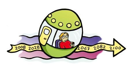 Kapitel 1/5 - Framtidsscenario - Kopiera och dela ut Uppgift: Framtidsscenario Tänk dig att du reser in i framtiden, till år 2100. Du står på din gamla skolgård och ser barn i skolbyggnaden.