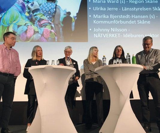 Överenskommelsen Skåne Genom NÄTVERKETs initiativ till dialog och påverkansarbete i olika strategiskt viktiga sammanhang har idéburen sektor i Skåne befäst sin position under året som samverkanspart