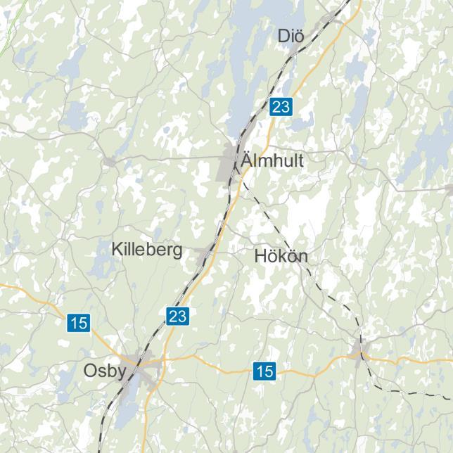 Spårväxelbyten Osby, Diö Norra och Tunneby Diö Norra Vad?