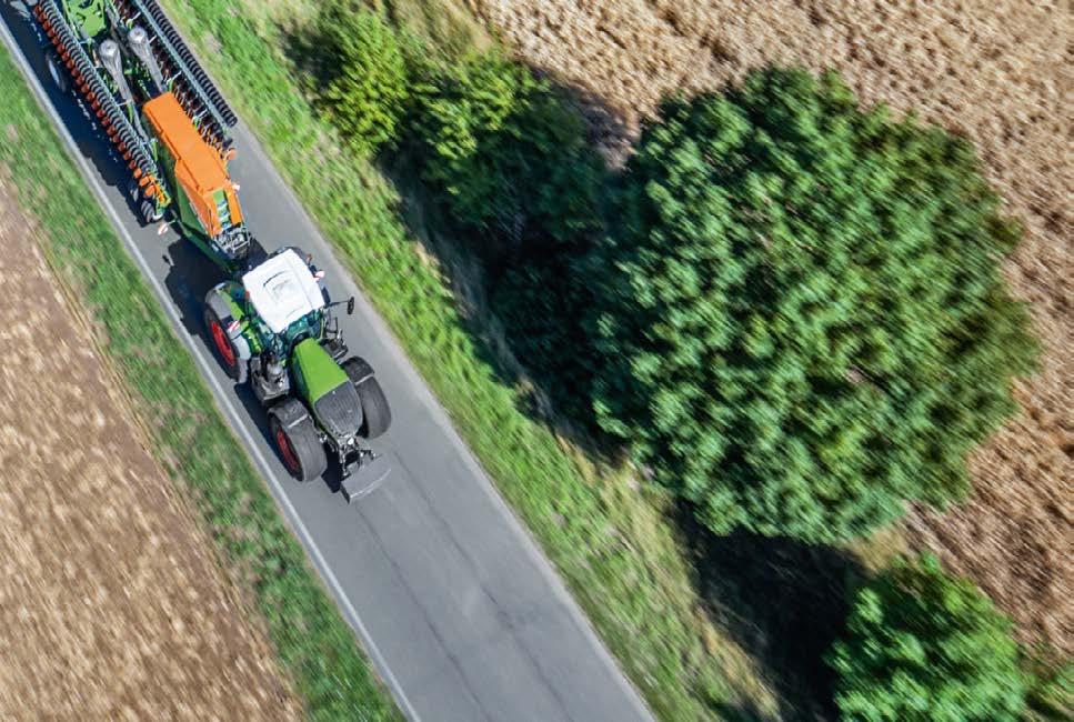 Förutom alla sina styrkor övertyar Fendt 1000 Vario även med sin enkla manövrerin, låa fordonsvikt oh höa lastkapaitet.