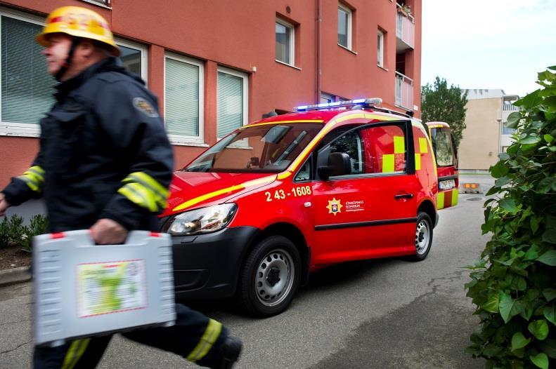 Sjukvårdslarm/hjärtstoppslarm Räddningstjänstens organisation har sedan flera år använts vid sjukvårdslarm i Gränna, Ryd/Bottnaryd och på Visingsö där åkte räddningstjänsten under 2017 på 347