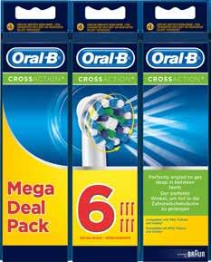 6-pack 199 Eltandborste Oral-B,