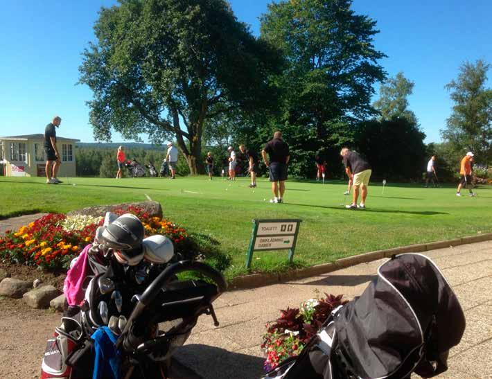 8 (8 ) Visste du att klubben anordnar företagsgolfer, kommitteresor eller andra gruppresor? Klubben har god ana id att arrangera tälingar a olika typer och omfattning.