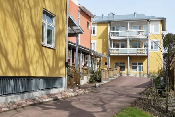 Folkhälsans gruppboende Linden Folkhälsans gruppboende Linden i Mariehamn är ett gruppboende för personer med minnessjukdomar. De bonde har samma avgifter som om som bor på ESB Sveagården.