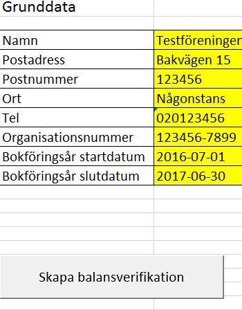 Se flik Dataunderhåll. Registrera verifikationer Registrera Ingående balans. I fliken grunddata finns knappen Skapa balansverifikation.