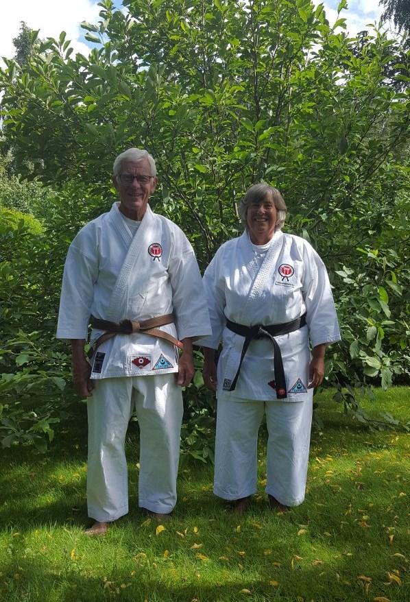 Träningsläger i Stockholms Jiujitsuklubb tillsammans med Ganso Kurt Durewall. Foto: Privat.