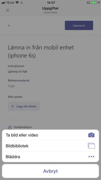 mobil eller lärplatta.