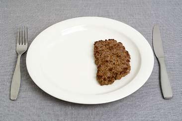 Biff Bildserien kan användas för att portionsbestämma: Skivat kött, t ex biff och schnitzel Köttfärsbiff, köttfärslimpa Vegetarisk biff, limpa, schnitzel För en del kötträtter är det bättre