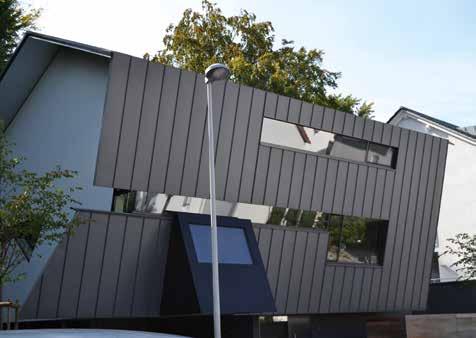 Vägen framåt GreenCoat färgbelagda produkter inspirerar till kreativitet och kvalitet inom arkitekturen, samtidigt som byggnadens påverkan på miljön begränsas.