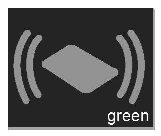 Verifiering krävs RFID-statuslampan 2 och ramen till RFID-läsaren 3 är vita. 1. Håll RFID-kortet framför RFID-avläsaren 3.