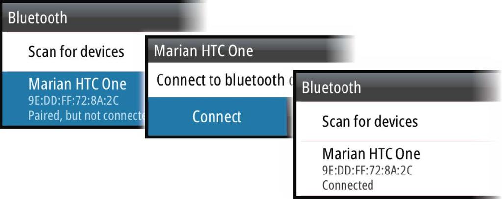 Pandora SonicHub 2 har stöd för strömning av musik från Pandora från en Android-enhet (via Bluetooth) eller IOS-enhet