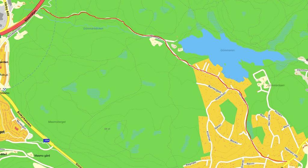 Vägen behöver avjämnas och fyllas på med grus.