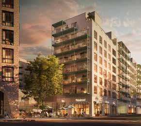 Projektportföljen består per 28 februari 2017 av utvecklingsprojekt med ett bedömt totalt utvecklat värde om cirka 13 900 MSEK fördelat på ca 2 700 bostäder varav 406 är i produktion.