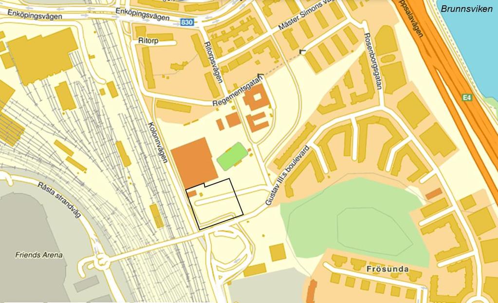 Materialval och lutningar för tak och takterrasser är inte bestämda än, detsamma gäller för utformningen av gatumarken.