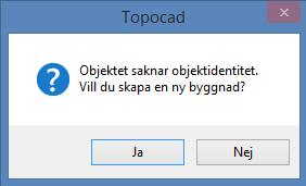 Oavsett metod kan man konvertera objektet till ett BAL-objekt genom att markera det och klicka på Redigera BAL (Leverans Redigera BAL).