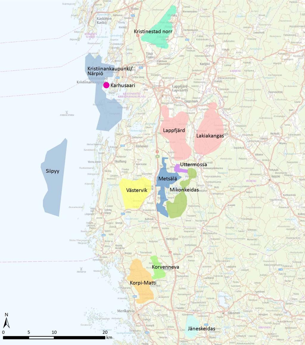 FCG DESIGN OCH PLANERING AB Mikonkeidas vindkraftspark 35 (99) Bild 6.