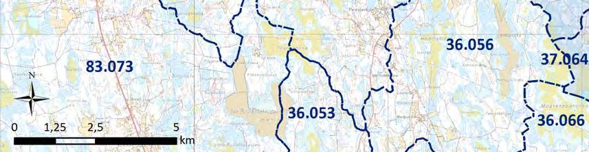 Grundvattenområdet Kallträskinkangas (1028702), som är viktigt för vattenförsörjningen, ligger i Kristinestad,
