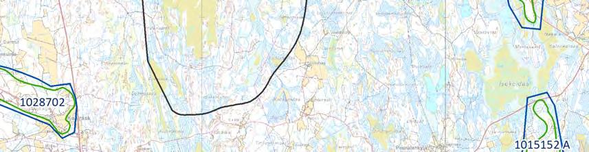 Skogsområdena används för skogsbruk och ståndortstypen är främst torr mo av lingontyp (VT), som är typisk för regionen, samt frisk mo av