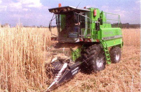 12 Fig.6. Deutz Fahr Power Press med ett majsbord vid skörd av elefantgräs. http://www.getreideheizung.de/bilder/misc-ernte.jpg Fig. 7.