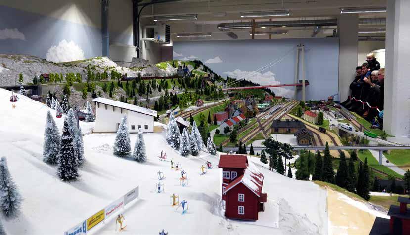 Miniature Kingdom i Kungsör är en besöksanläggning med ambitioner. Hittills är delen med Norrland landskapsklar.