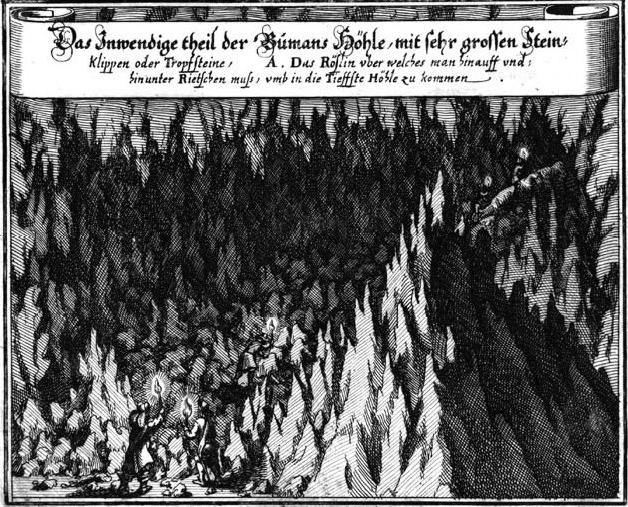 Kapitel 3 Bild. Baumanns grotta.