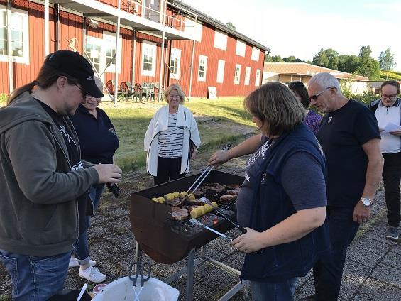 7 Juni Vi firade Våravslutning vid Frivillan på Kungsbäck tillsammans med Gävle Bilkår.