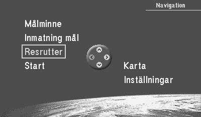 Resruttsminne 56 Med resruttsminnet kan Du knyta samman enskilda resmål till en rundtur. Obs! Med resruttsminnet kan Du t.ex. bekvämt planera inspektionsresor, sightseeing eller kundbesök. 1.
