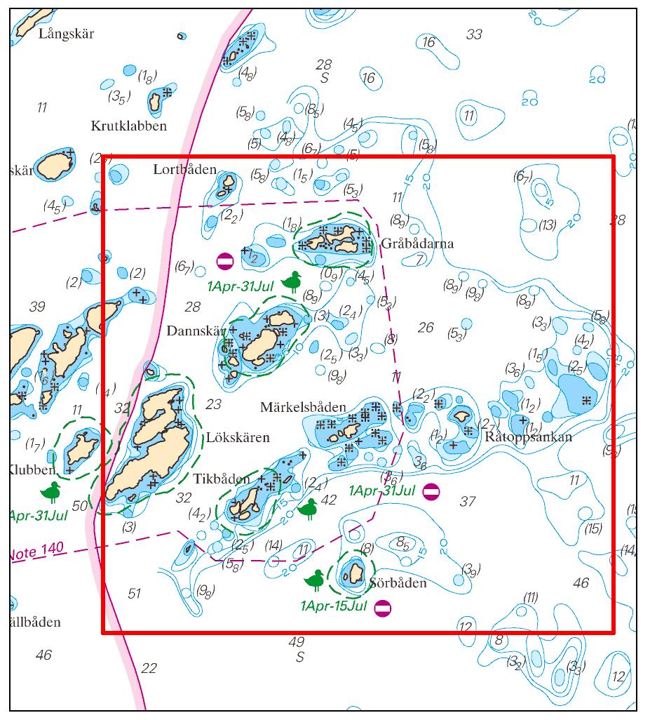 2014-07-03 8 Nr 501 Gråbådarna Hydrographica. Publ. 1 juli 2014 * 9609 Sjökort: 622 Sverige. Mellersta Östersjön. Valdemarsvik. N om Fångö. Kråkmarö. Uppdaterad information i djupområde 0-3 m.