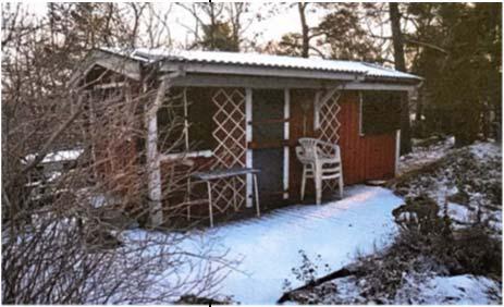 Staket ska Två verandor finns idag, varav en ska
