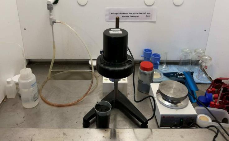 Varje spindel hade en tillhörande faktor som stod given i manualen till rotationsviskositetsmätaren, se figur 10. Denna faktor användes sedan i formeln för viskositet, se avsnitt 2.5.
