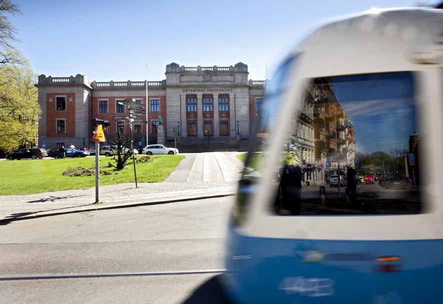 Göteborgs universitet Möta inom vår kärnverksamhet Forskning
