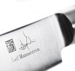 Denna teknik ger en fantastisk egg kombinerat med bra styrka och rosttålighet. Hårdhet 56-58. Alla knivar levereras i en exklusiv presentkartong. Art.nr. 1248 Pris 1 995.