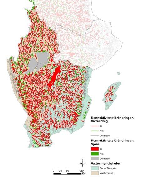 Vandringshinder i distrikten